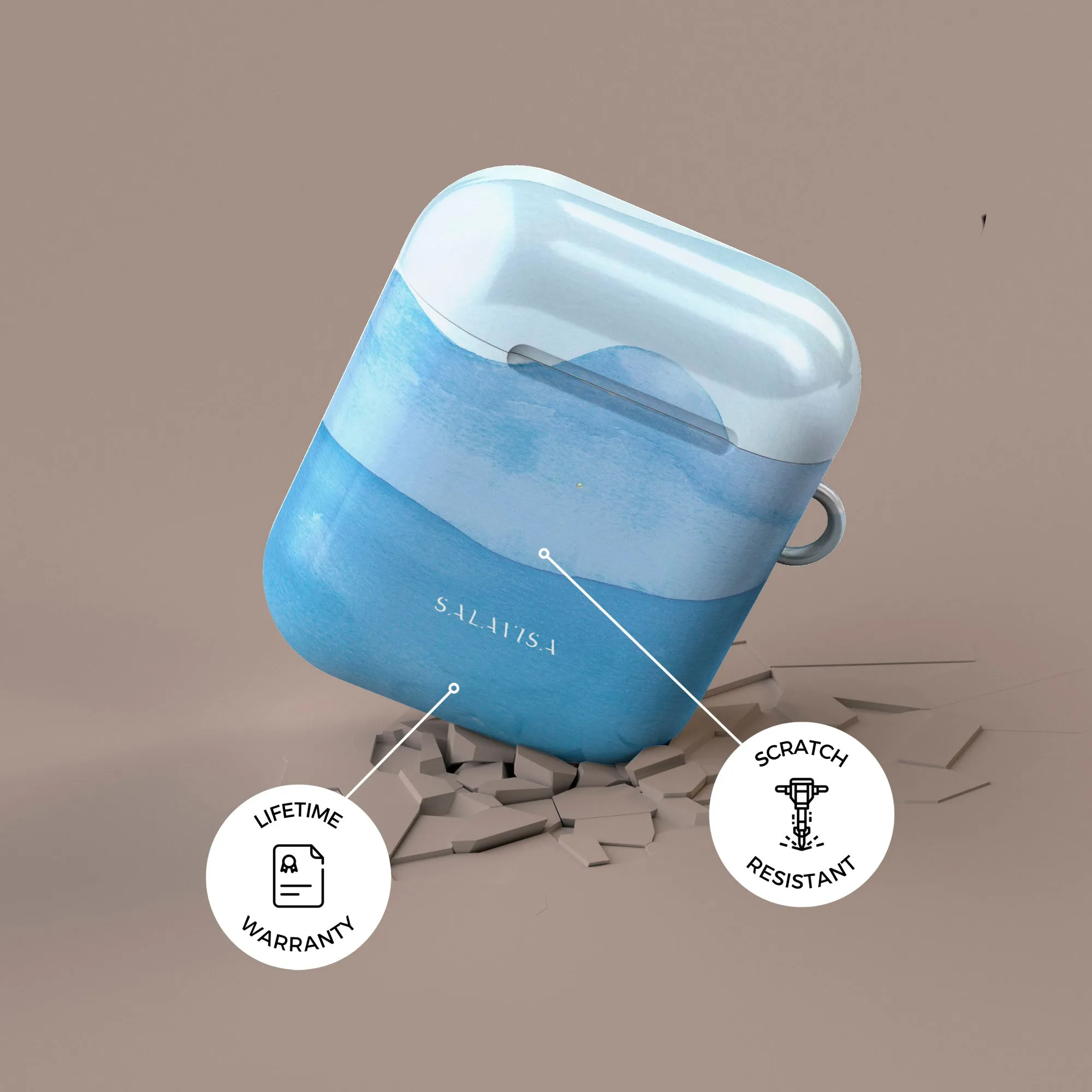 Bestseller Ocean Blue Watercolor AirPods Case  Today Only!