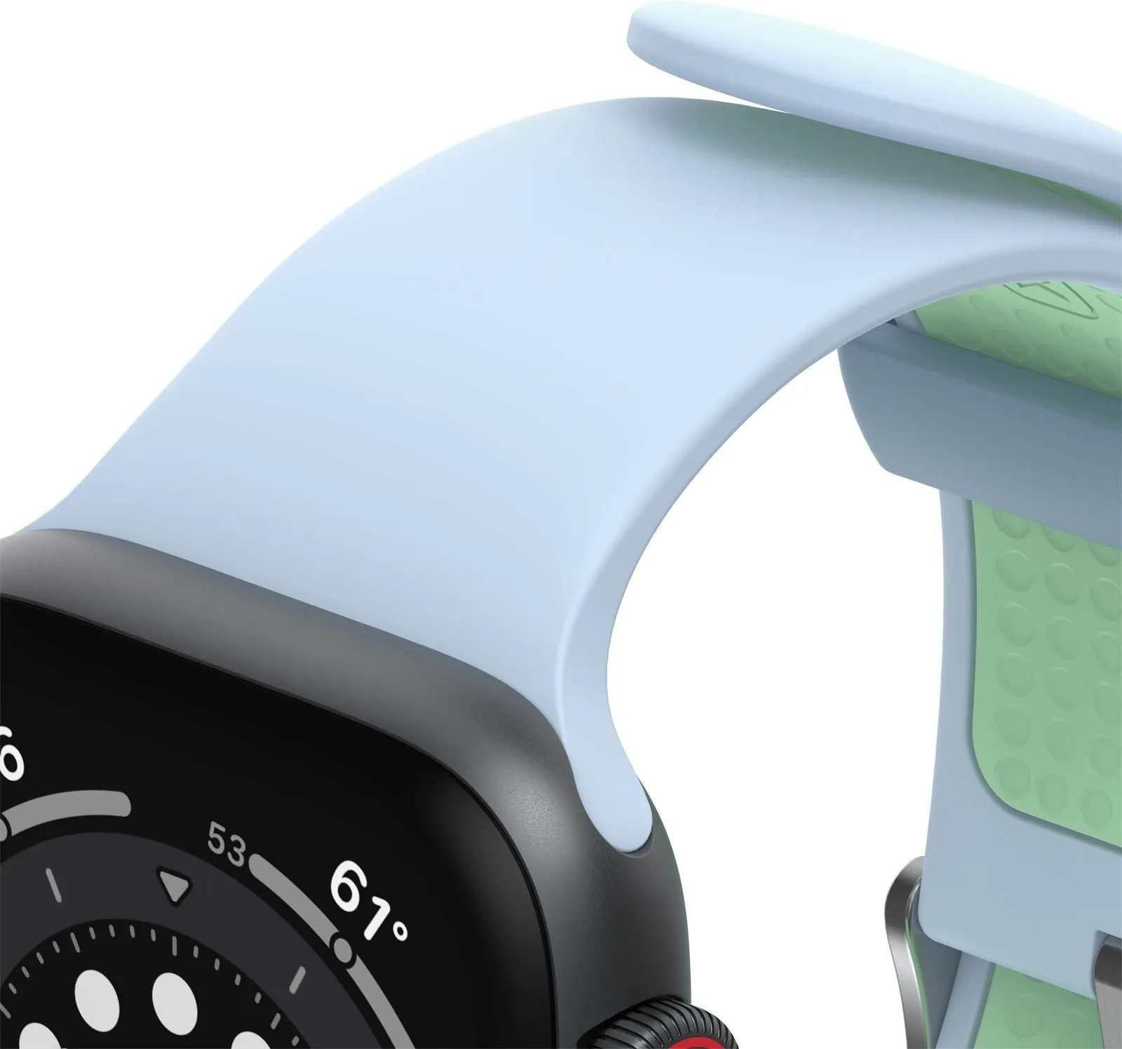 Bestseller Otterbox Apple Watch Silicone Strap (Blue/Green)  Ends Soon!