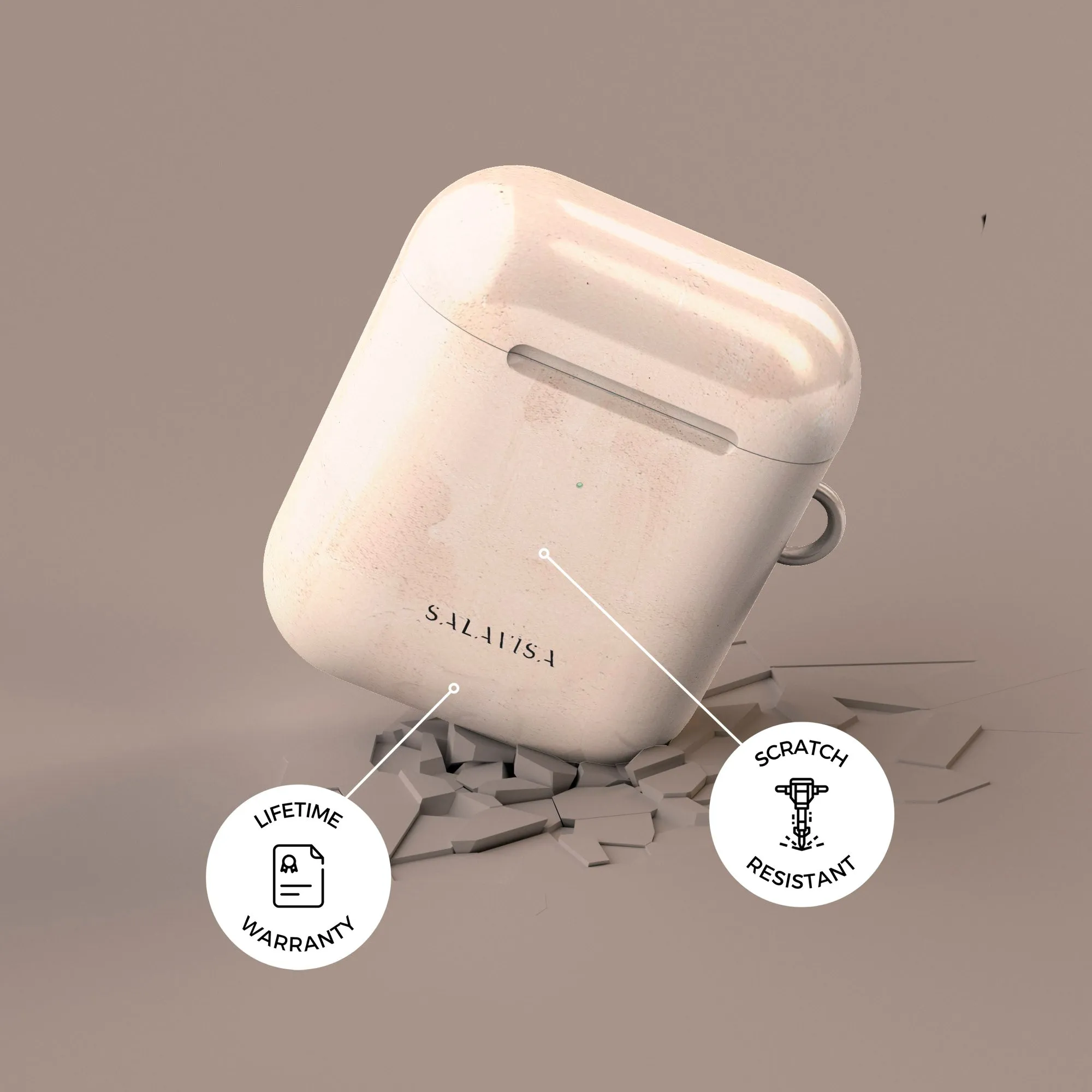 Bestseller Rose Beige Clay AirPods Case  Limited Stock!