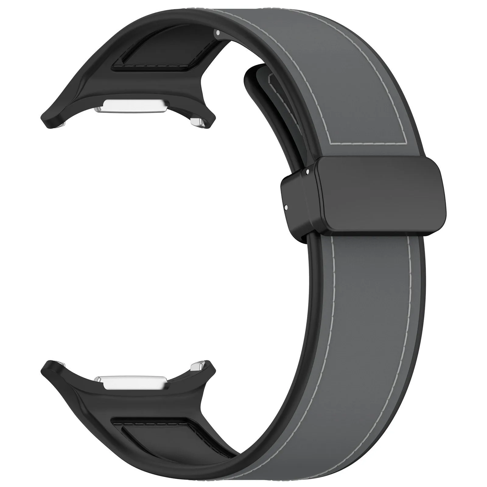 Bestseller Samsung Galaxy Watch Ultra Leather Hybrid Strap (Gray)  Today Only!