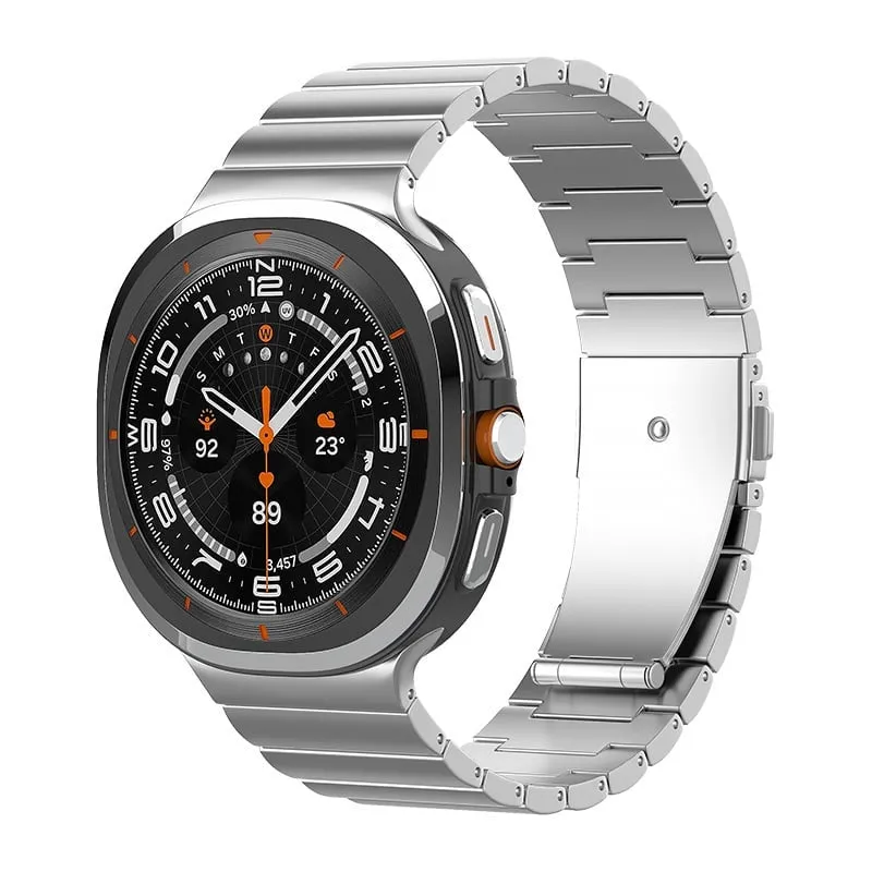 Bestseller Samsung Galaxy Watch Ultra 'One Bead' Titanium Strap (Silver)  Almost Sold Out!