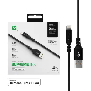 Bestseller SUPREMELINK iPhone Lightning to USB-A 4M    Dont Miss Out!