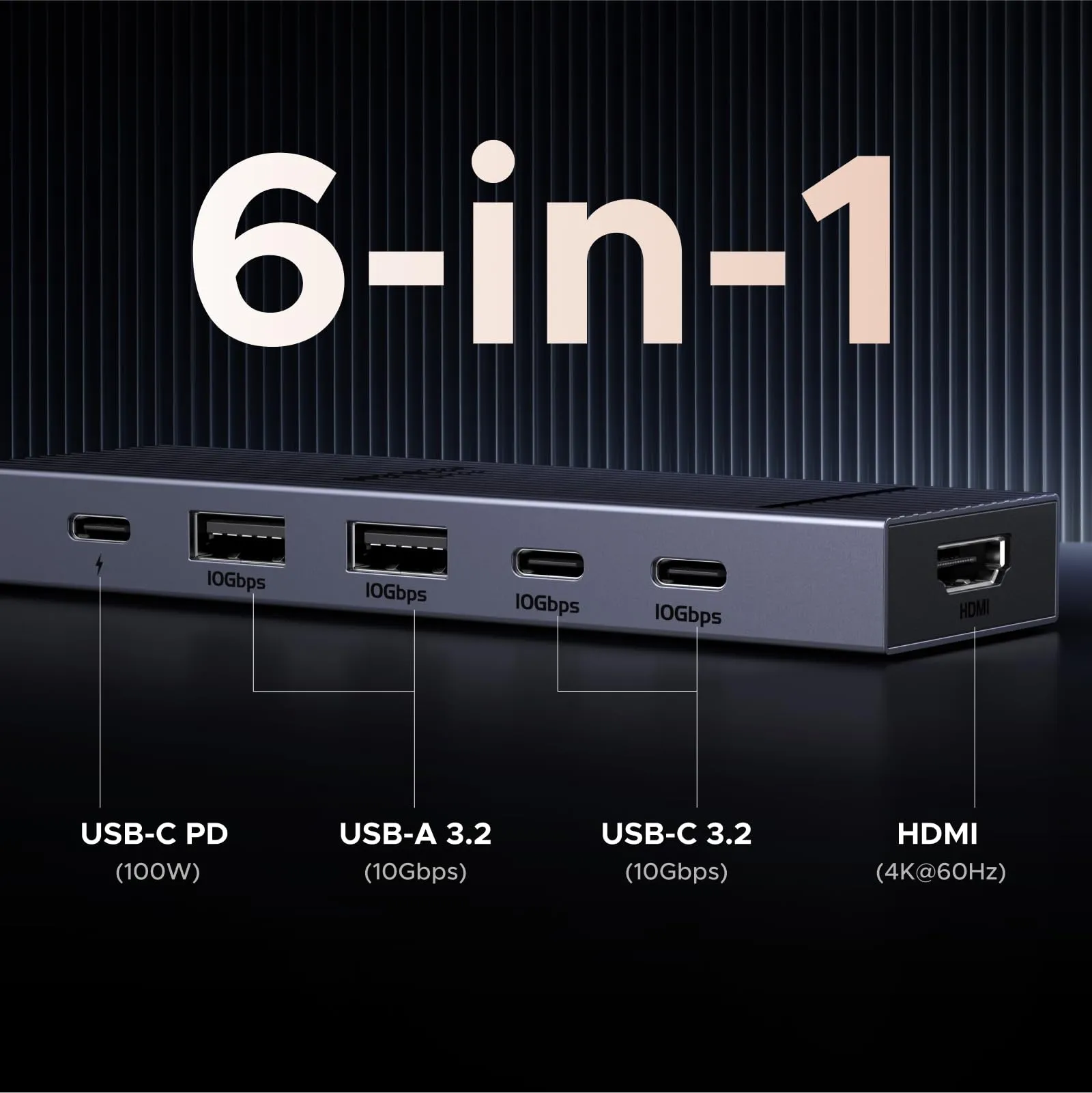 Bestseller UGREEN Revodok Pro 106 4K@60Hz 10Gbps USB-C Hub  Dont Miss Out!