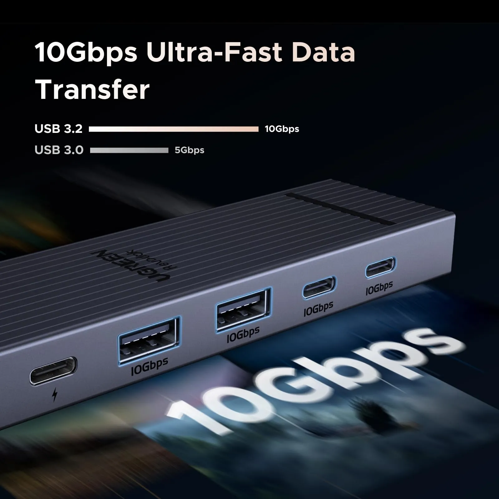 Bestseller UGREEN Revodok Pro 106 4K@60Hz 10Gbps USB-C Hub  Dont Miss Out!