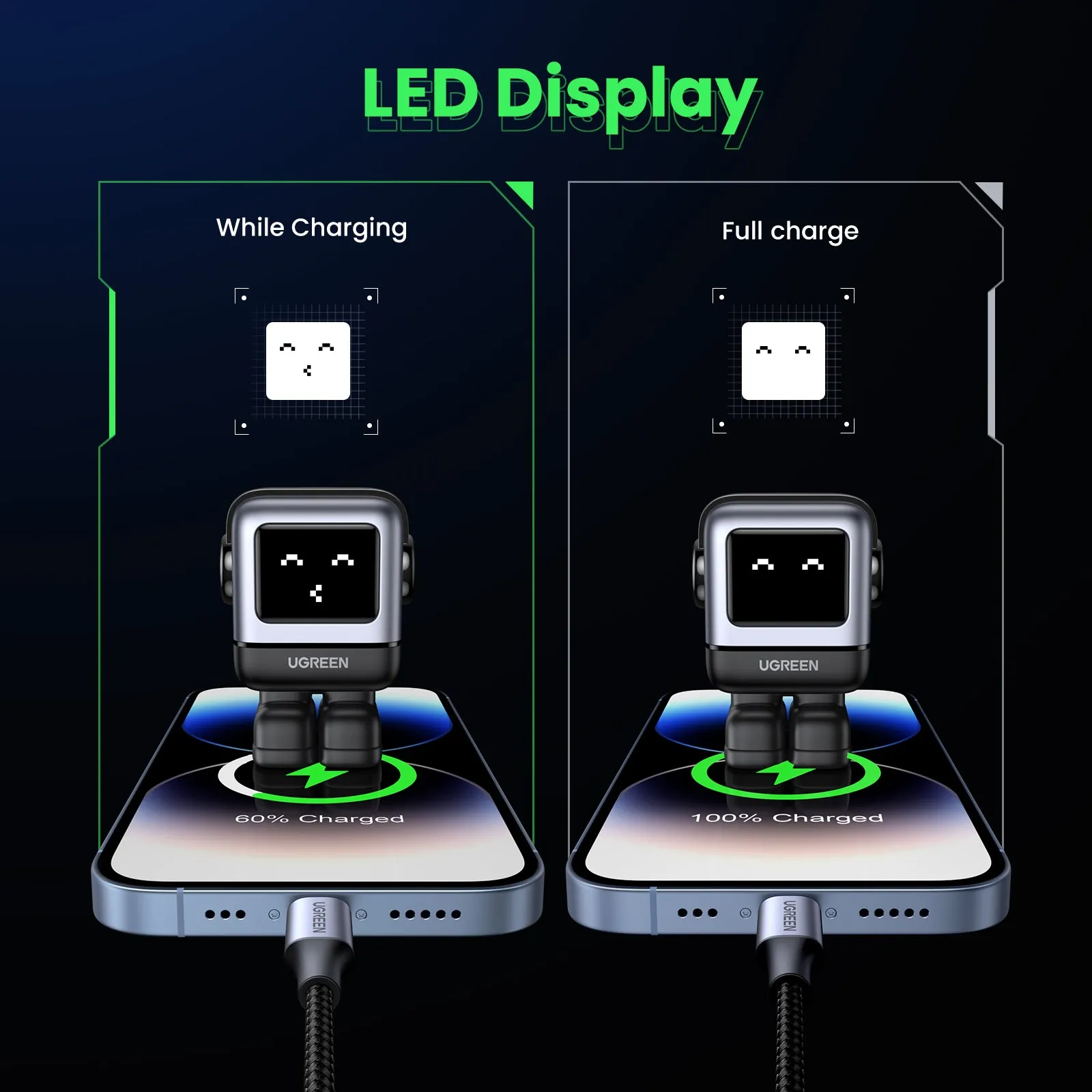 Bestseller UGREEN Uno iphone Charger 30W (bundle)  Limited Availability!