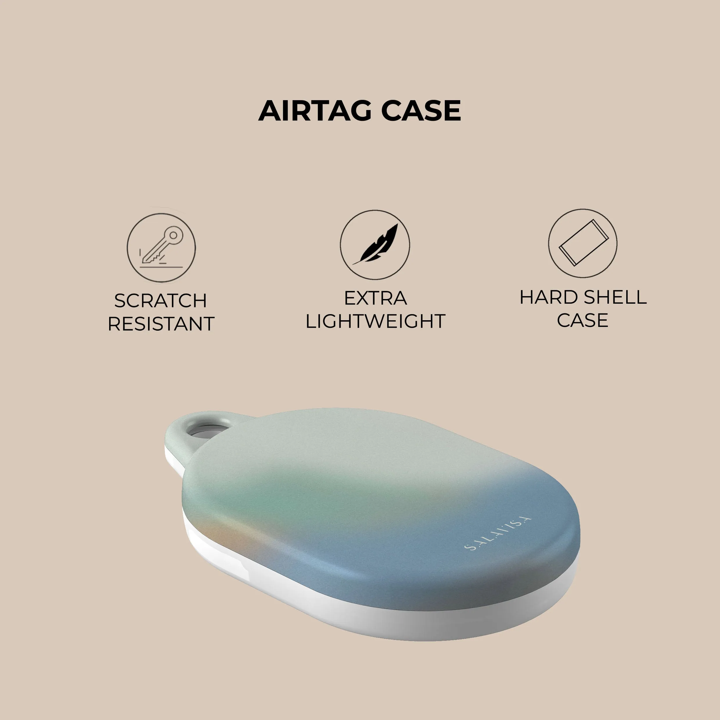 Bestseller Whispered Tones AirTag Holder  Last Few Pieces!