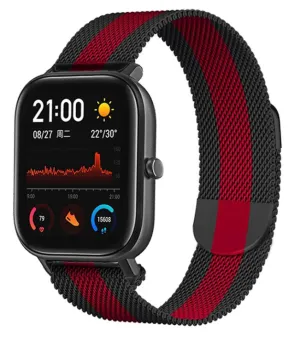 Bestseller Xiaomi Amazfit GTS Milanese Strap (Black/Red)  Last Few Pieces!