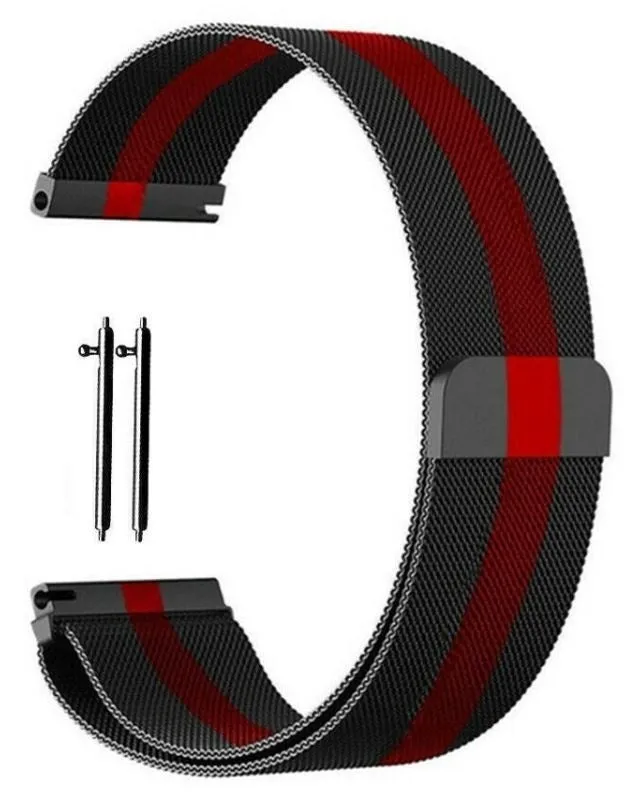 Bestseller Xiaomi Amazfit GTS Milanese Strap (Black/Red)  Last Few Pieces!