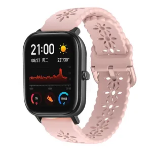 Bestseller Xiaomi Amazfit GTS Silicone Strap Patterned (Pink)  Going Fast!