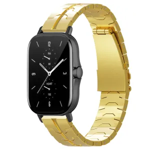 Bestseller Xiaomi Amazfit GTS Steel Iron Strap (Gold)  Limited Release!