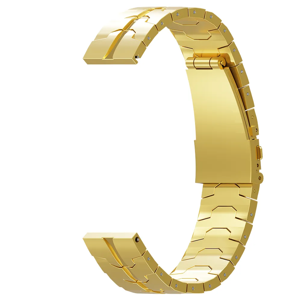Bestseller Xiaomi Amazfit GTS Steel Iron Strap (Gold)  Limited Release!