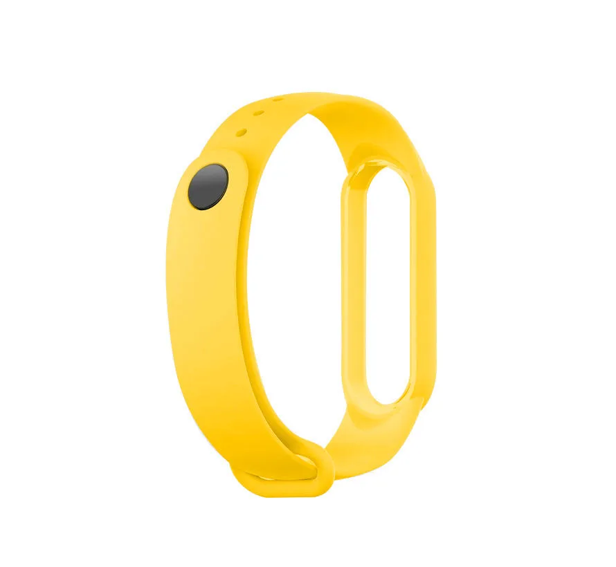 Bestseller Xiaomi Mi Band 6 Silicone Strap (Yellow)  Limited Availability!
