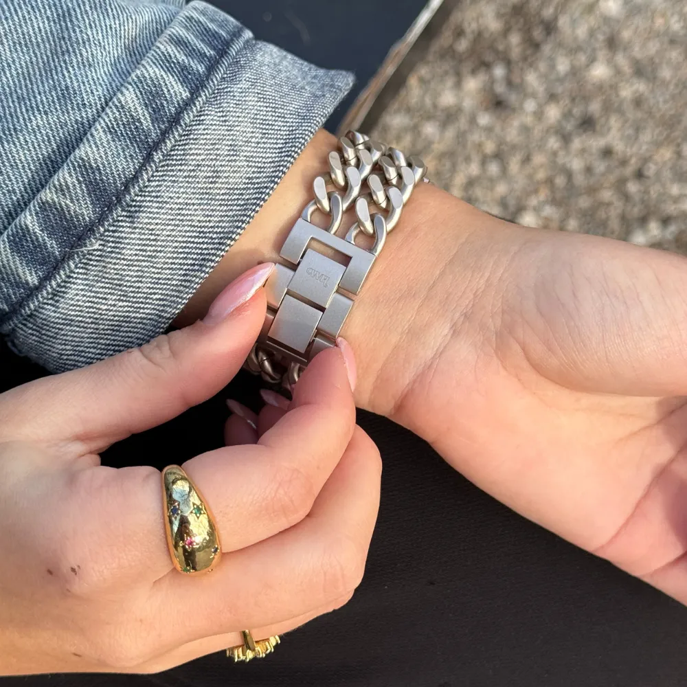 Bestseller xoxo Wildhearts Apple Watch Steel Strap - Chain strap (Silver) - 38/40/41/42mm  Stylish & Comfortable