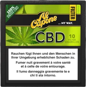 BestSelling Al Capone CBD Filter Cigarillos 10 Piece(s)  Last Chance!