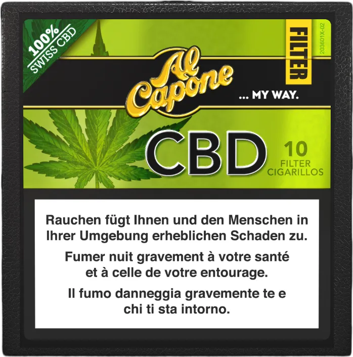 BestSelling Al Capone CBD Filter Cigarillos 10 Piece(s)  Last Chance!