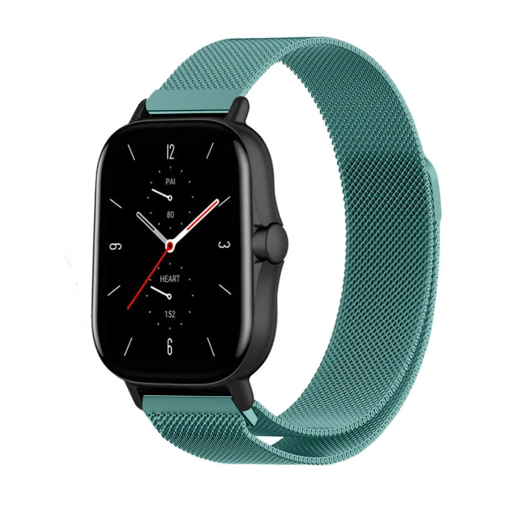 BestSelling Amazfit GTS 2 Milanese Strap (Green)  Today Only!