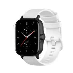 BestSelling Amazfit GTS 2 Premium Silicone Strap (White)  Almost Gone!