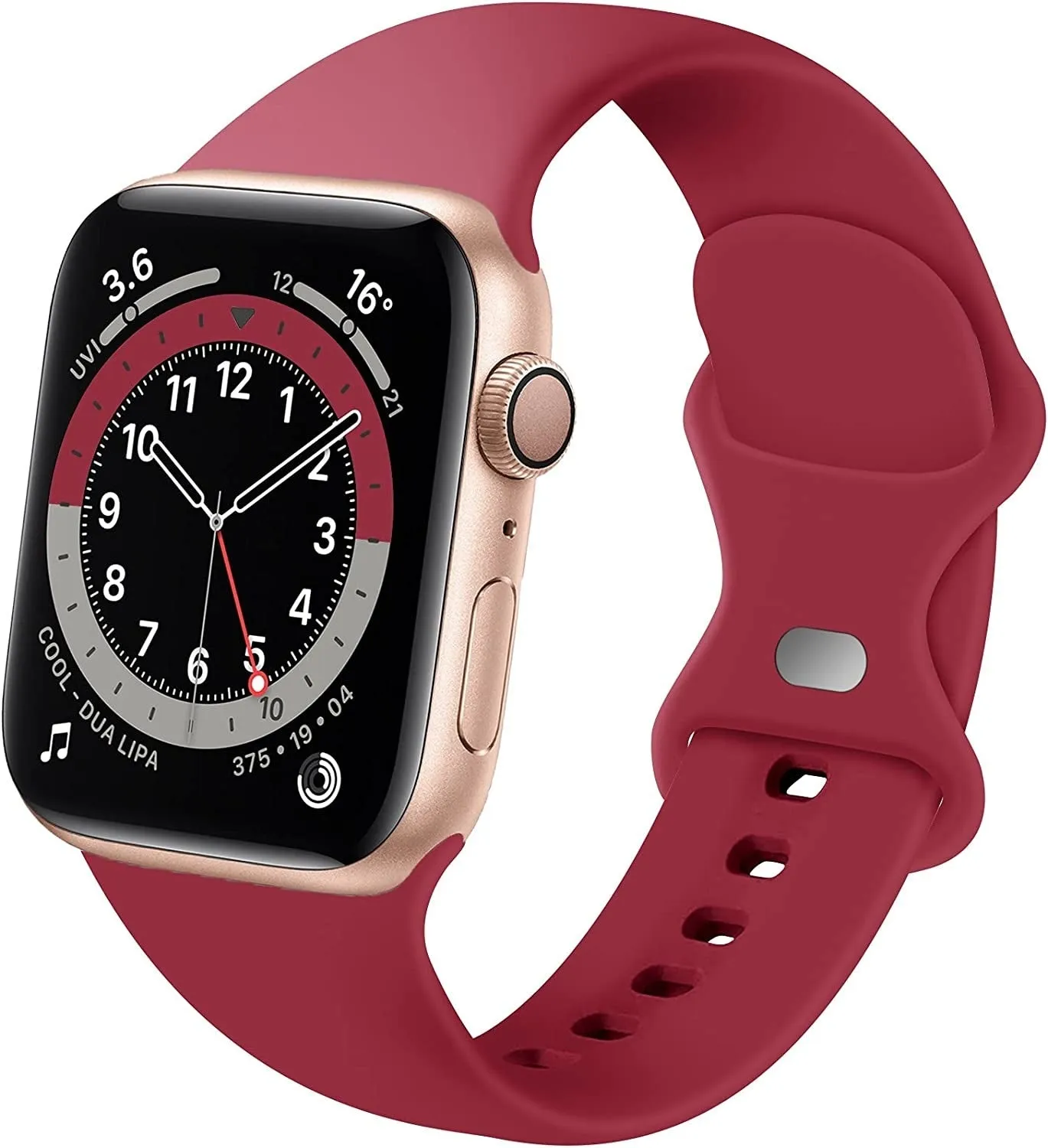 BestSelling Apple Watch Silicone Strap Classic (Burgundy)  Almost Sold Out!