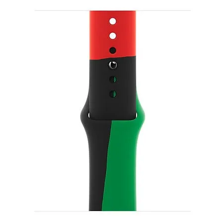 BestSelling Apple Watch Silicone Strap Triple (Black-Green-Red)  Ends Soon!