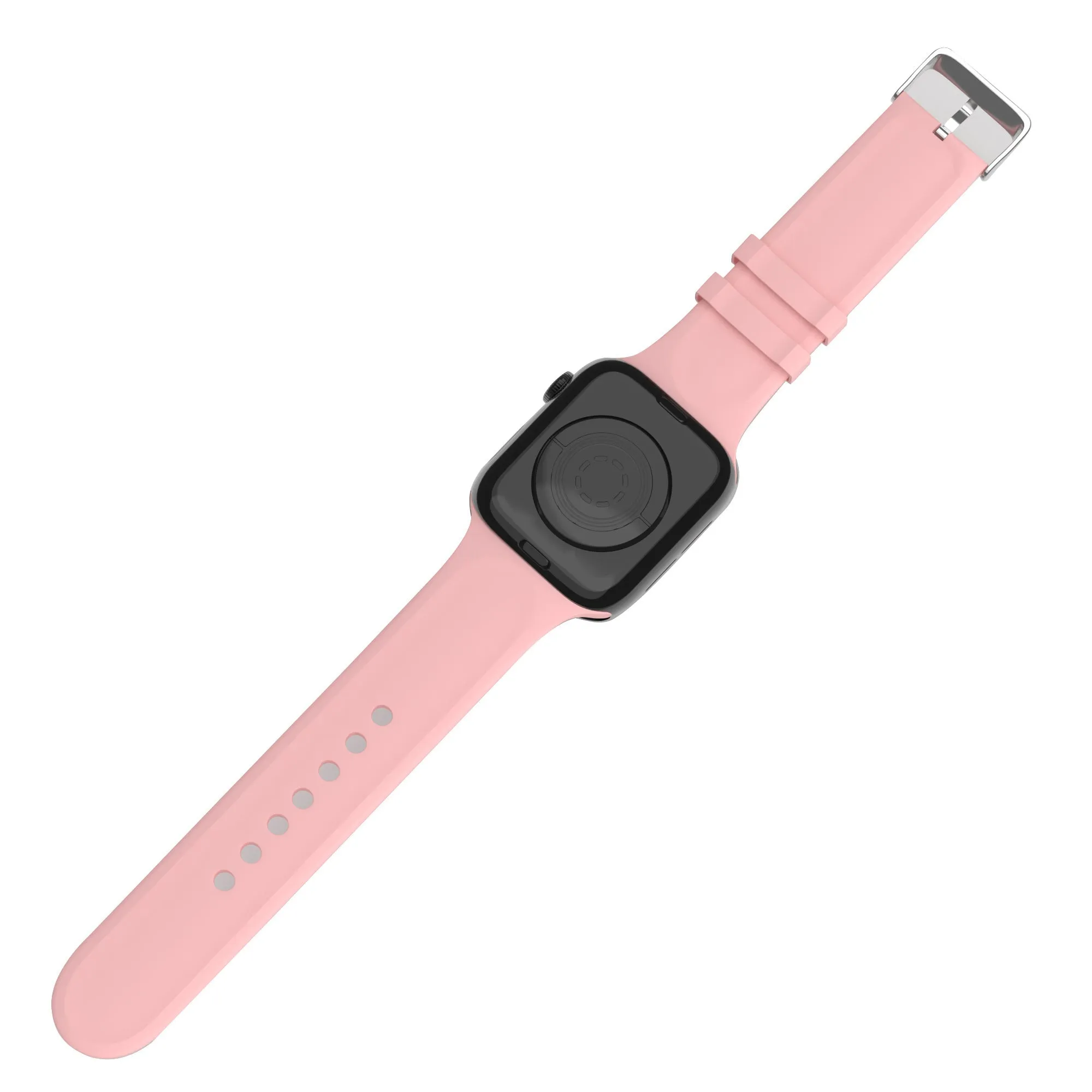 BestSelling Apple Watch Silicone Strap with Buckle (Pink)  Almost Sold Out!