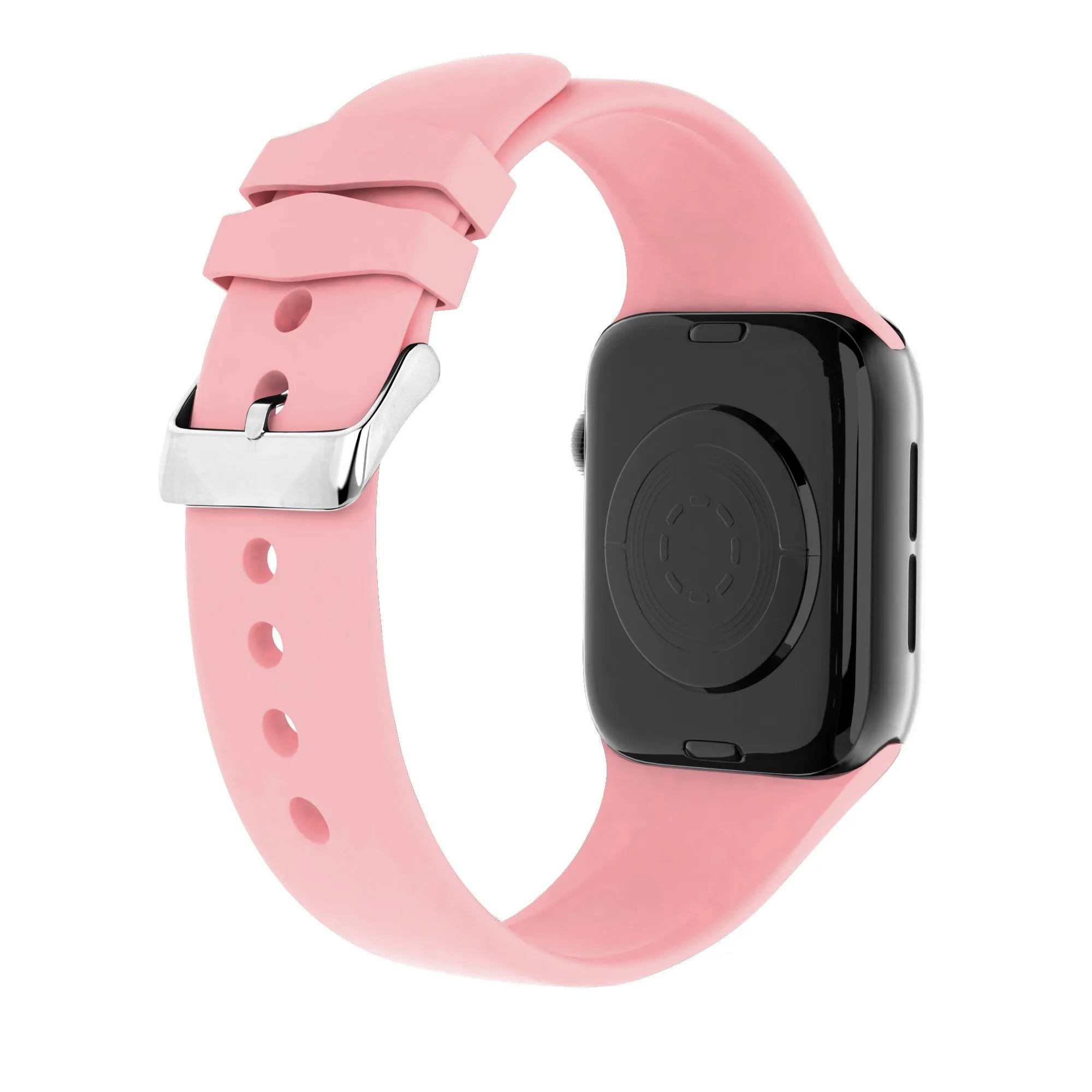 BestSelling Apple Watch Silicone Strap with Buckle (Pink)  Almost Sold Out!