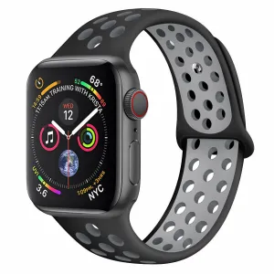 BestSelling Apple Watch Sport Strap (Black/Grey)  Limited Release!