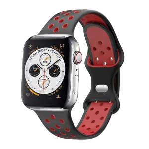 BestSelling Apple Watch Sport Strap Classic (Black/Red)  Last Few Pieces!