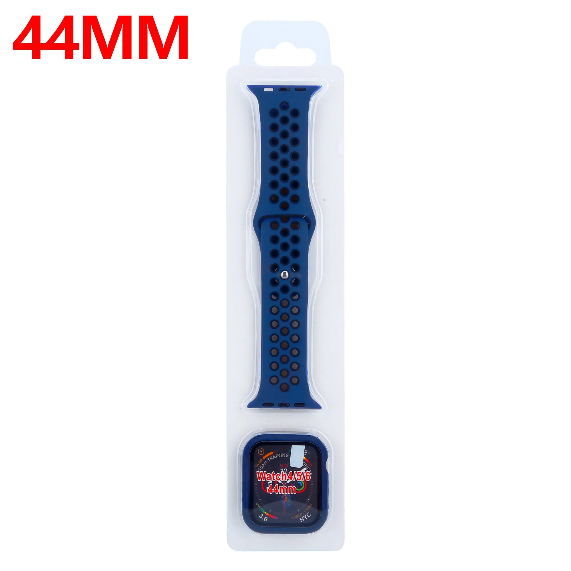 BestSelling Apple Watch Sport Strap   TPU Case (Blue/Black)  Limited Release!