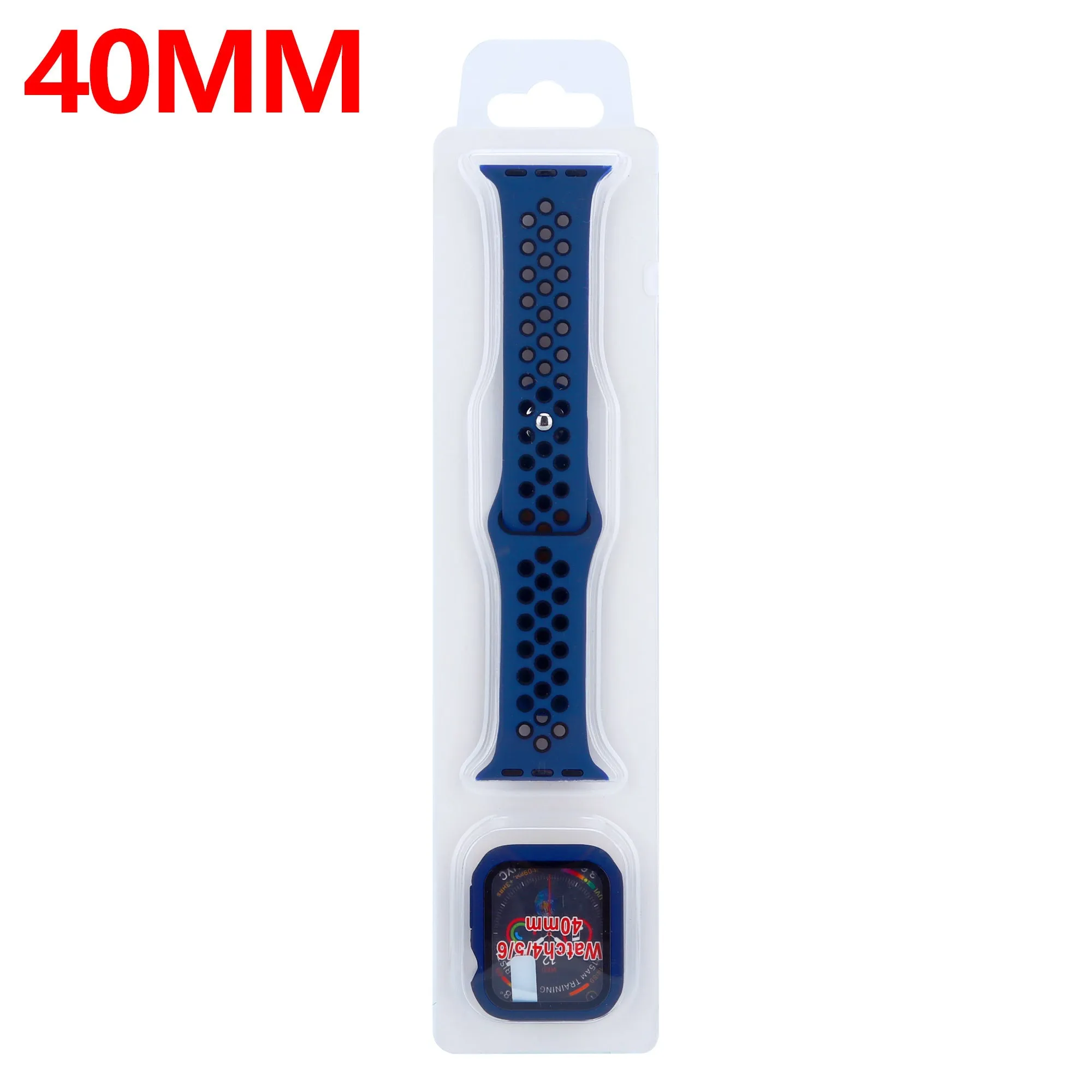 BestSelling Apple Watch Sport Strap   TPU Case (Blue/Black)  Limited Release!