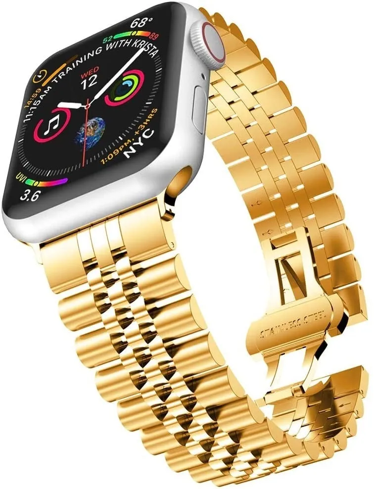 BestSelling Apple Watch Steel Strap Jubilee (Gold)  Last Chance!