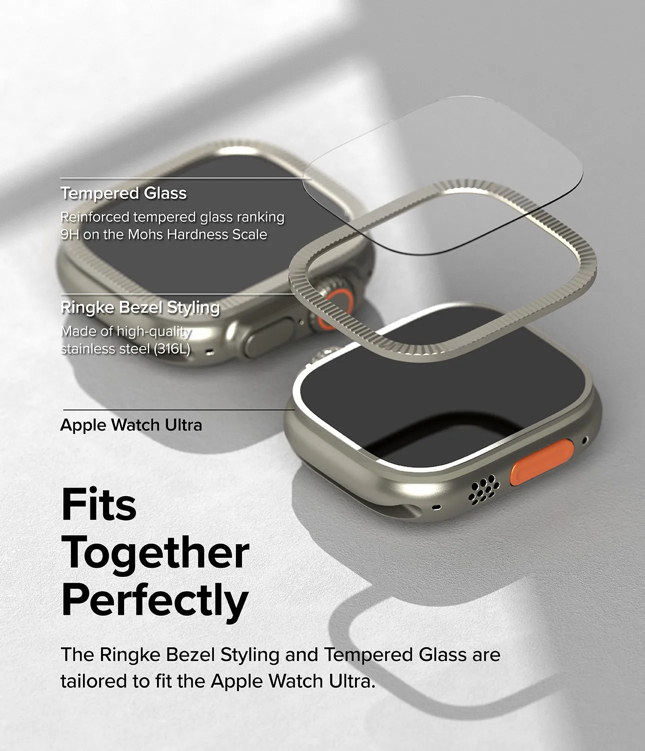 BestSelling Apple Watch Ultra 2 / 1 | Glass   Bezel Styling Combo  Today Only!