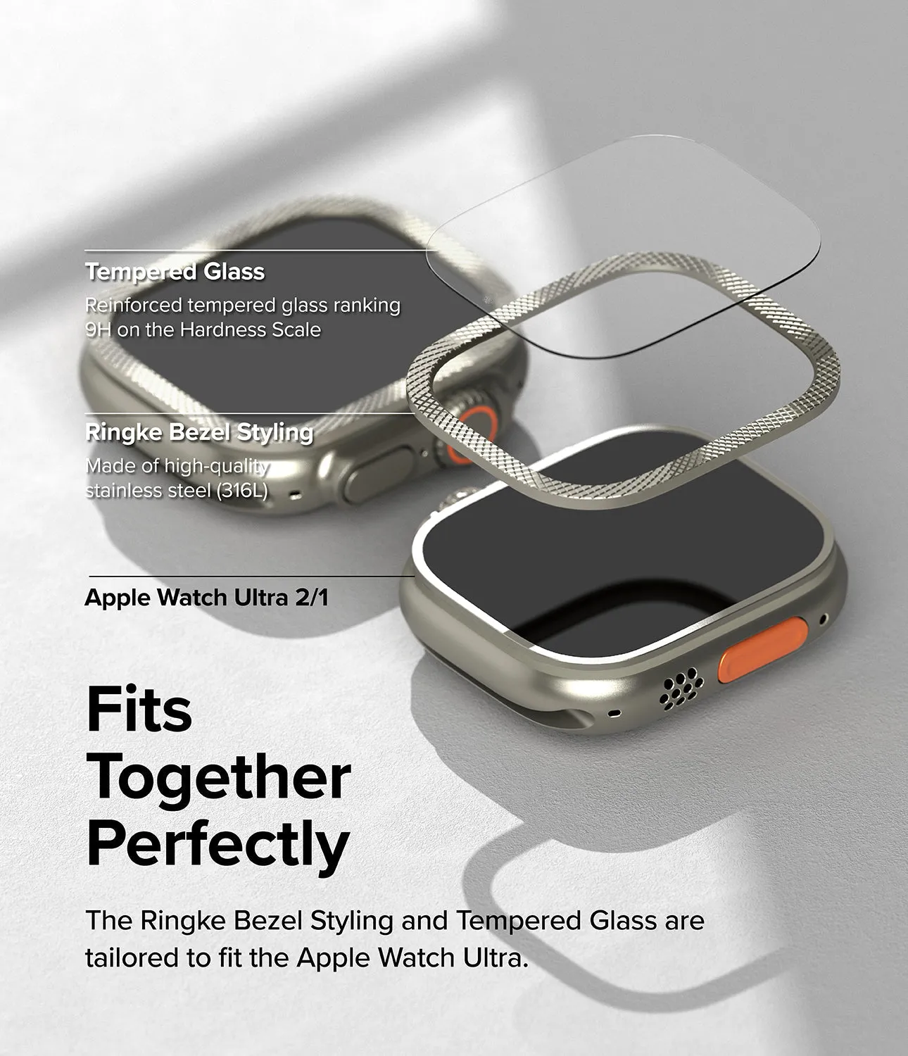 BestSelling Apple Watch Ultra 2 / 1 | Glass   Bezel Styling Combo  Today Only!