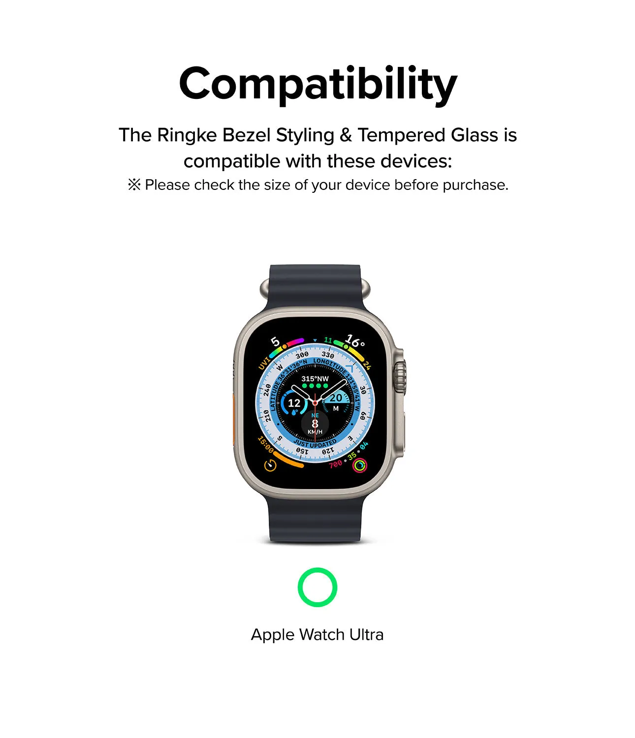BestSelling Apple Watch Ultra 2 / 1 | Glass   Bezel Styling Combo  Today Only!