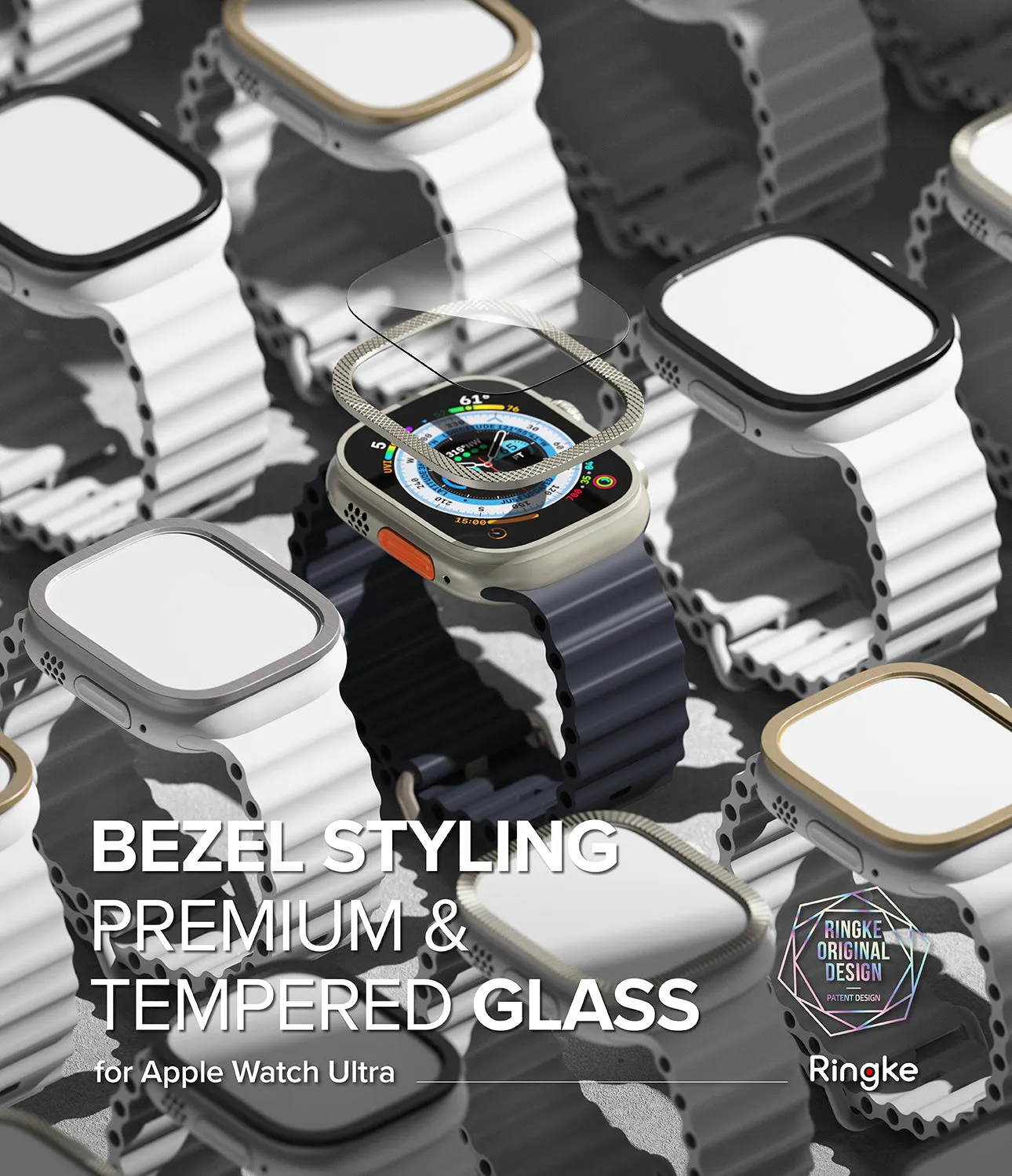 BestSelling Apple Watch Ultra 2 / 1 | Glass   Bezel Styling Combo  Today Only!