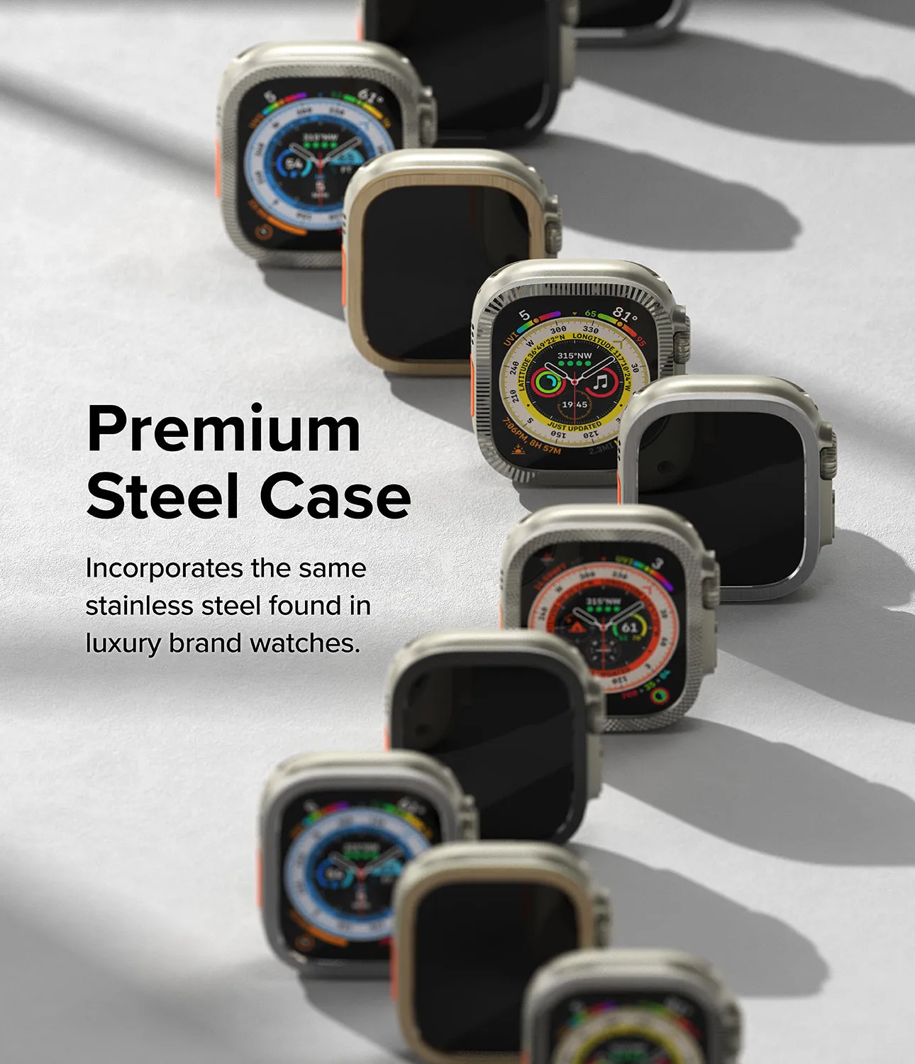 BestSelling Apple Watch Ultra 2 / 1 | Glass   Bezel Styling Combo  Today Only!