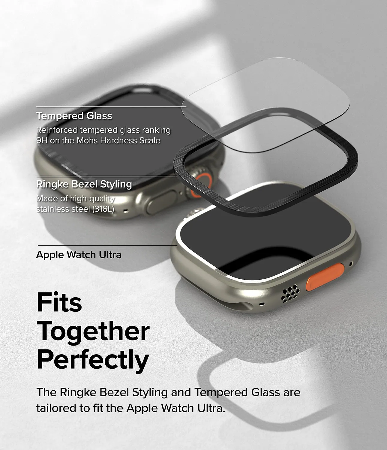 BestSelling Apple Watch Ultra 2 / 1 | Glass   Bezel Styling Combo  Today Only!