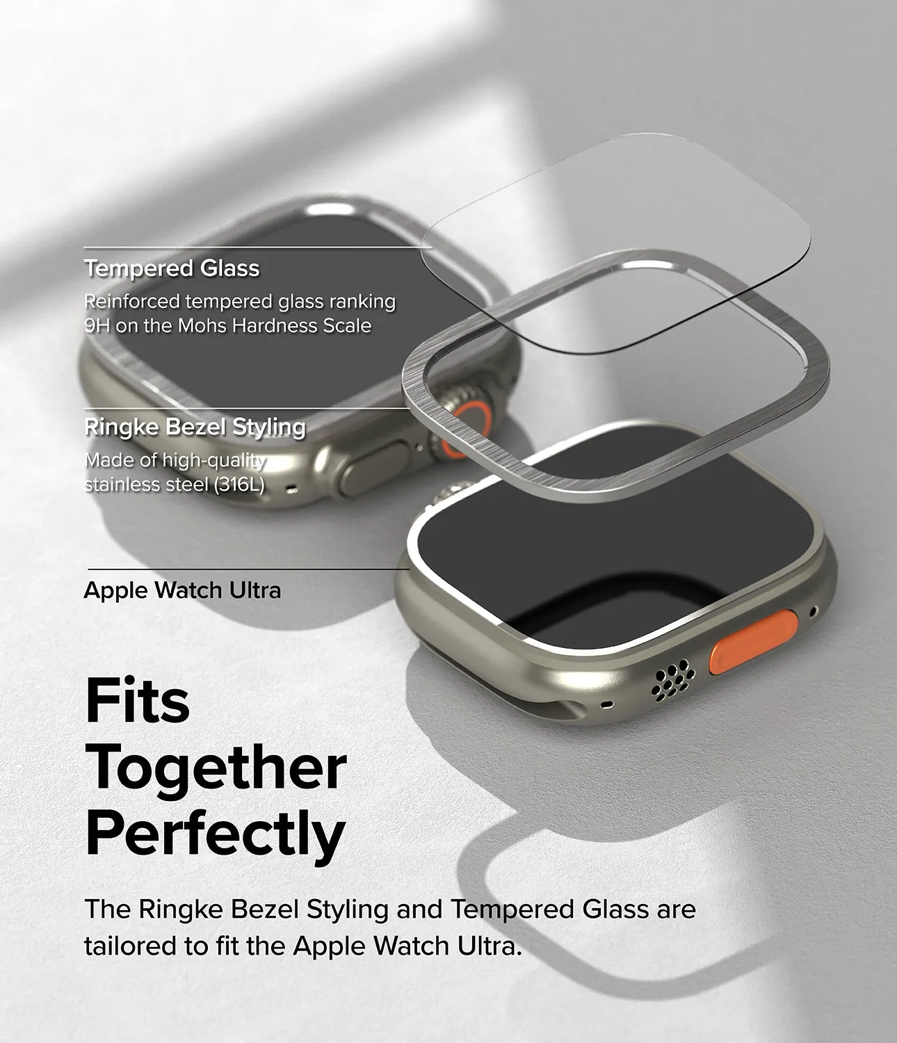 BestSelling Apple Watch Ultra 2 / 1 | Glass   Bezel Styling Combo  Today Only!