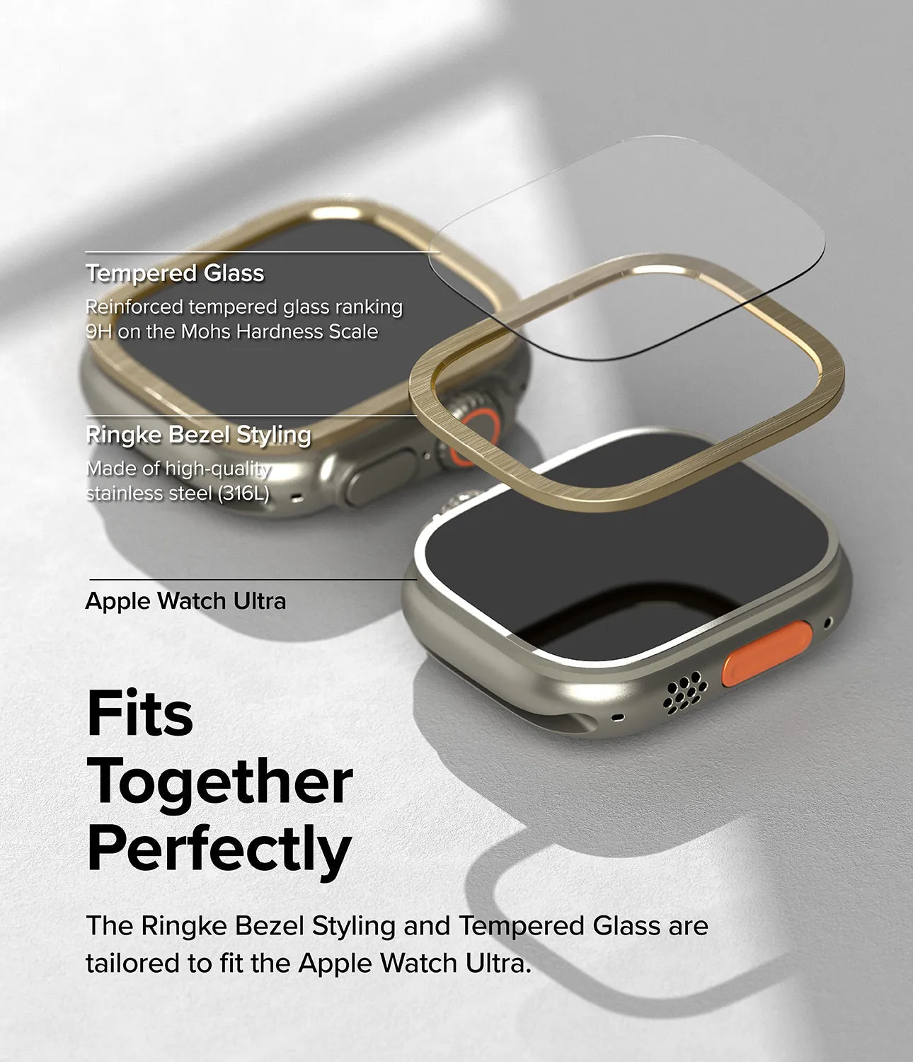BestSelling Apple Watch Ultra 2 / 1 | Glass   Bezel Styling Combo  Today Only!