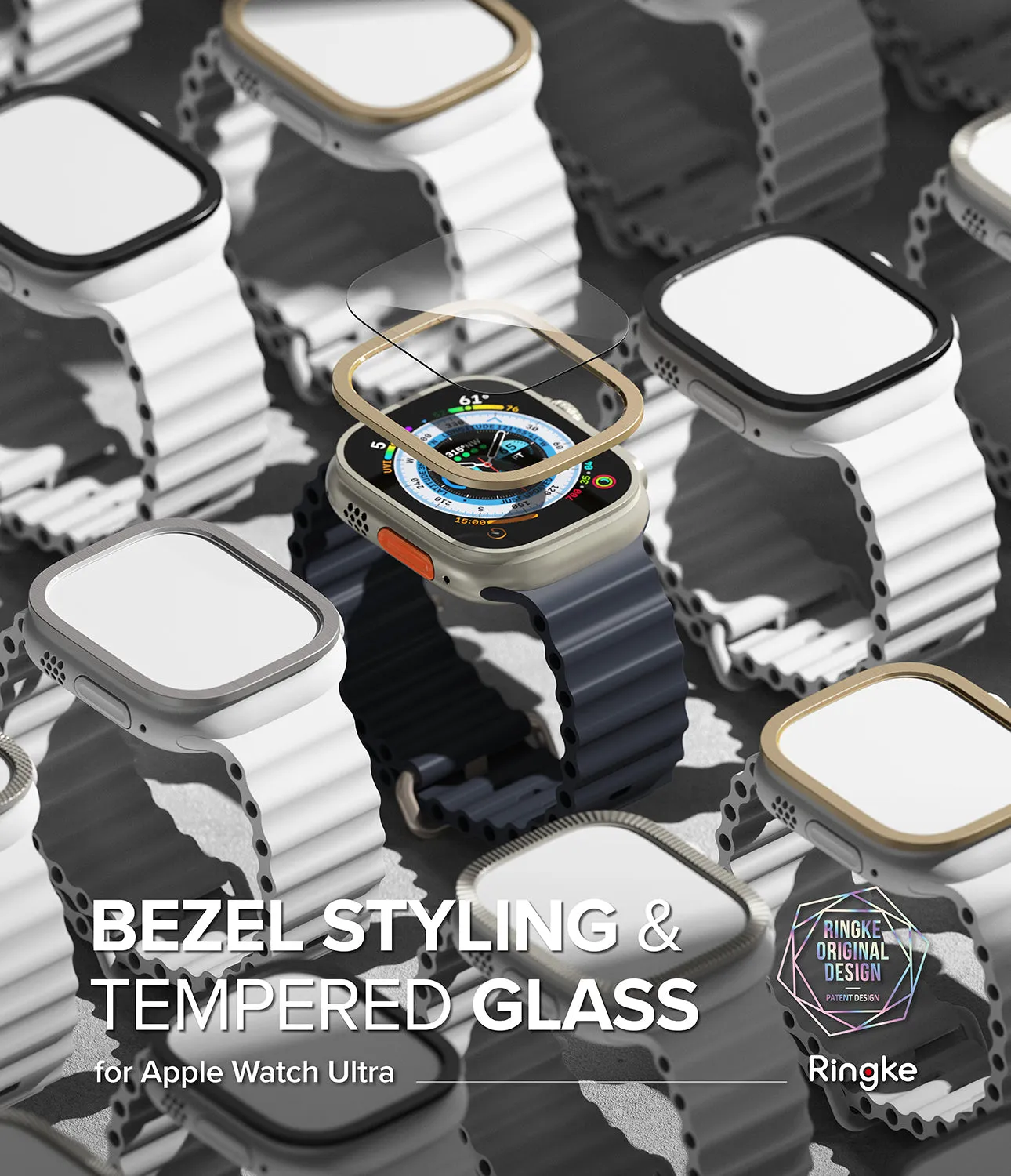 BestSelling Apple Watch Ultra 2 / 1 | Glass   Bezel Styling Combo  Today Only!