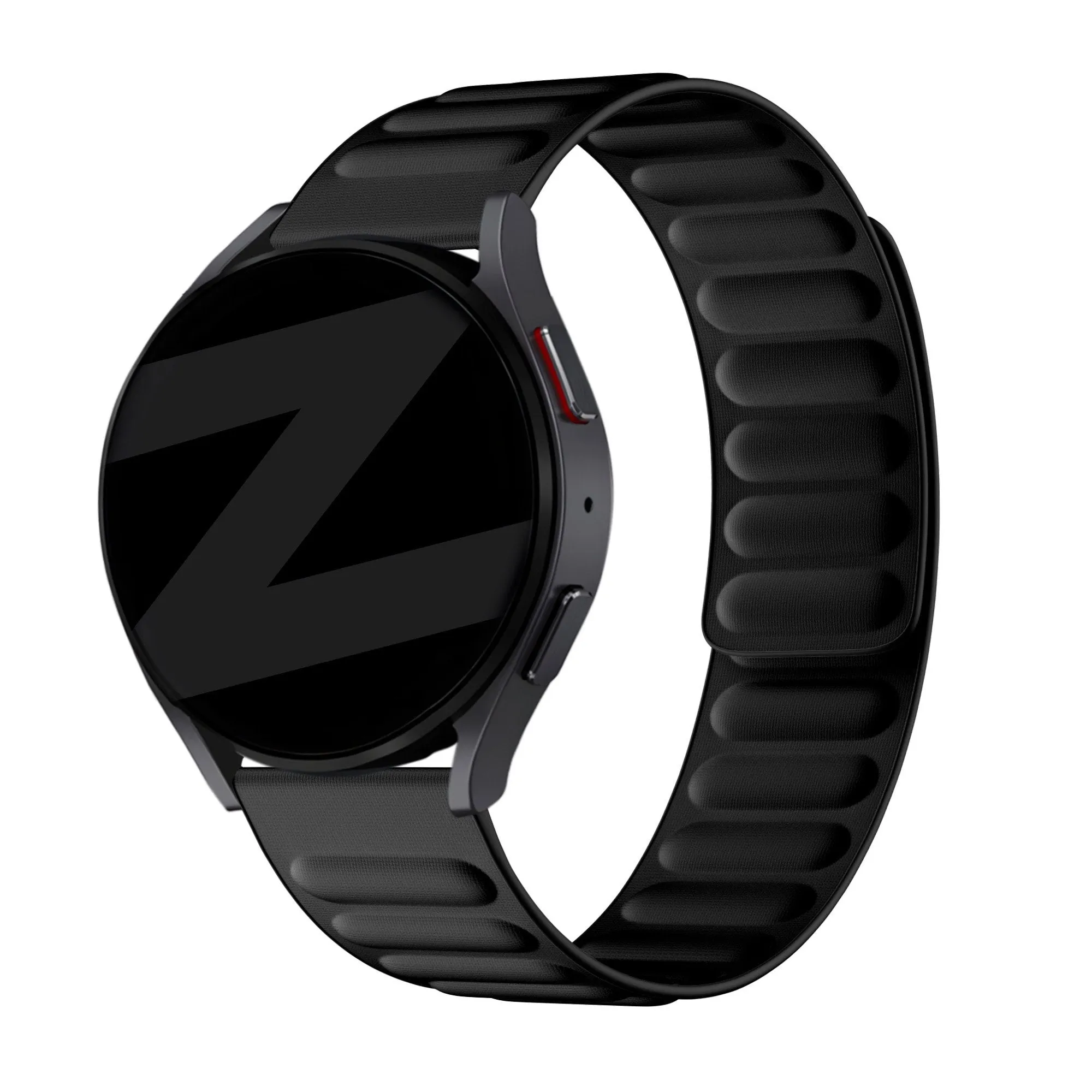 BestSelling Bandz Huawei Watch 3 (Pro) Magnetic Woven Strap (Black)  Going Fast!