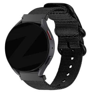 BestSelling Bandz Huawei Watch 5 - 46mm Buckled Nylon Strap (Black)  Today Only!