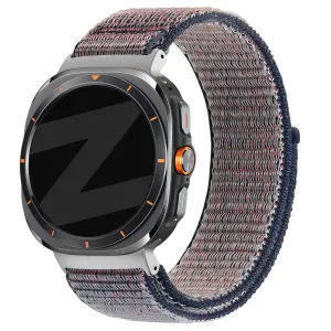 BestSelling Bandz Samsung Galaxy Watch Ultra Nylon Loop Strap (Dark Blue)  Last Chance!