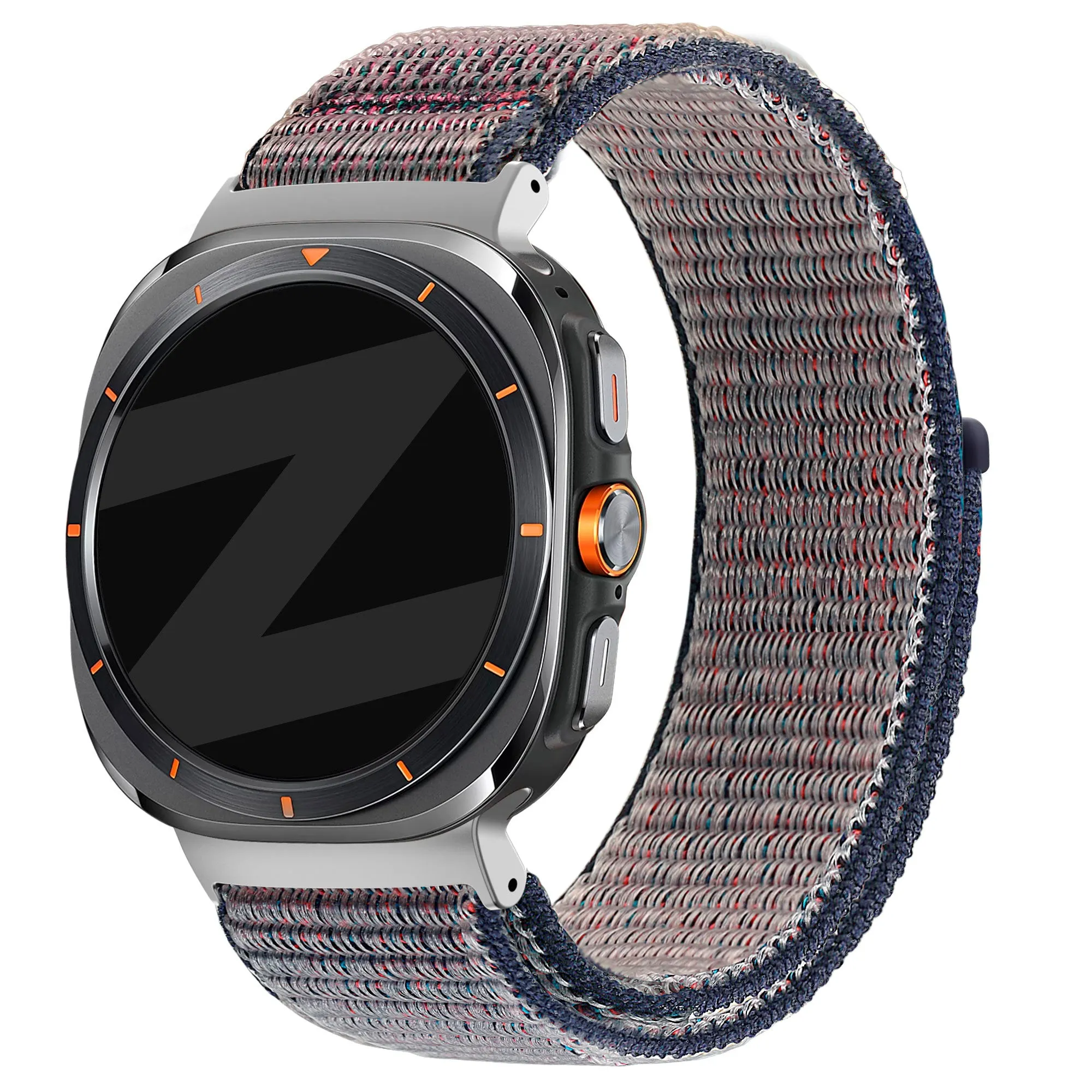 BestSelling Bandz Samsung Galaxy Watch Ultra Nylon Loop Strap (Dark Blue)  Last Chance!