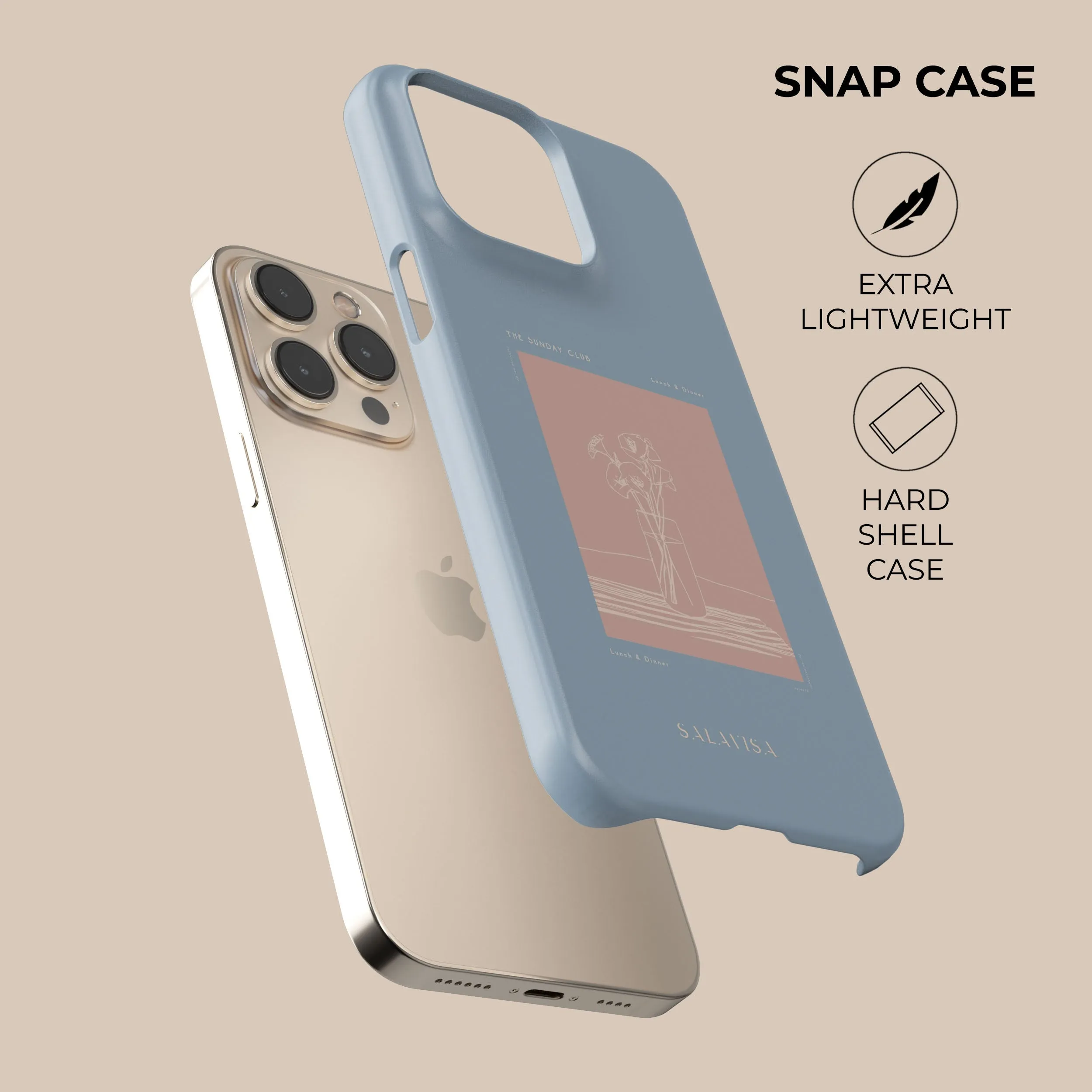 BestSelling Blue Lunch & Dinner Phone Case  Going Fast!