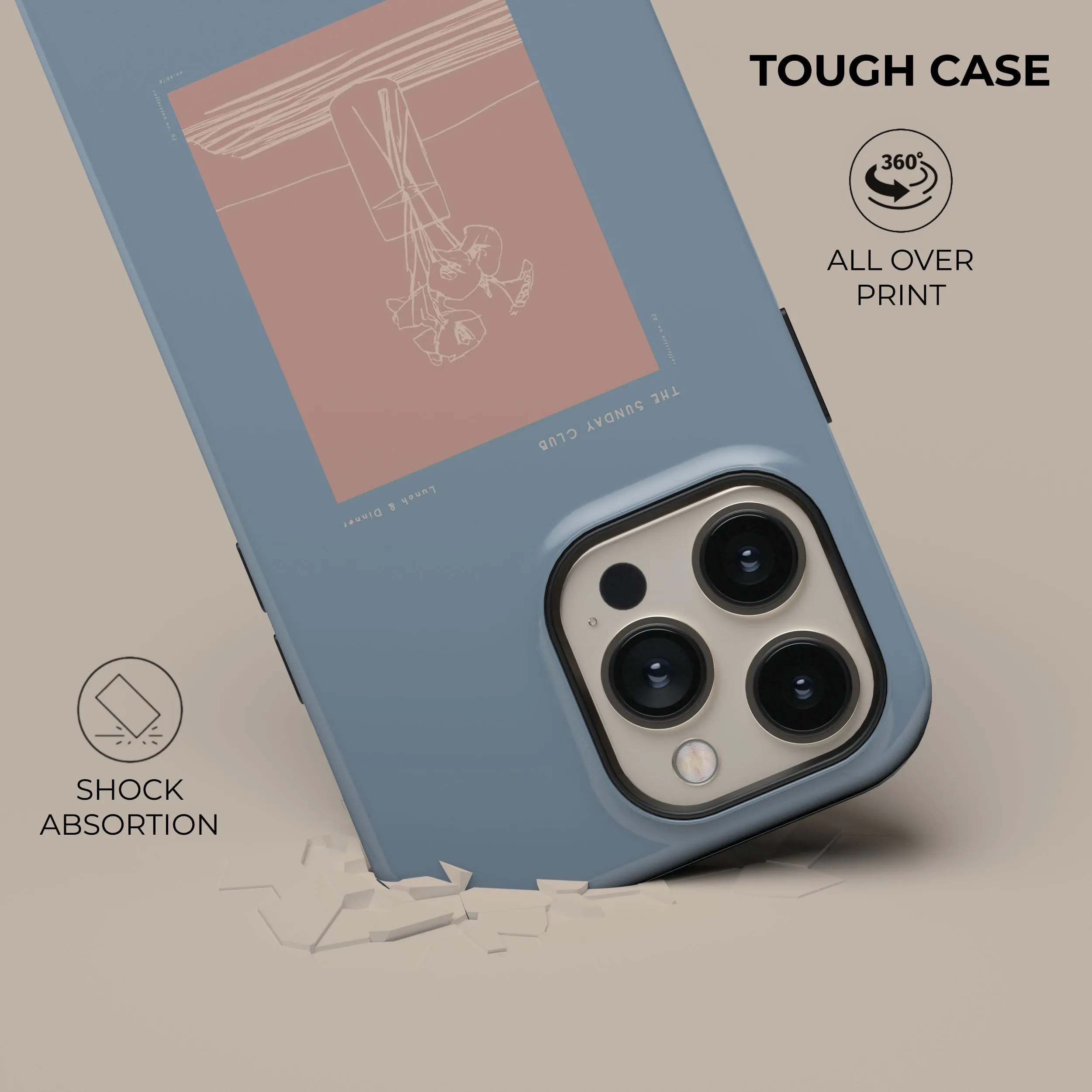 BestSelling Blue Lunch & Dinner Phone Case  Going Fast!