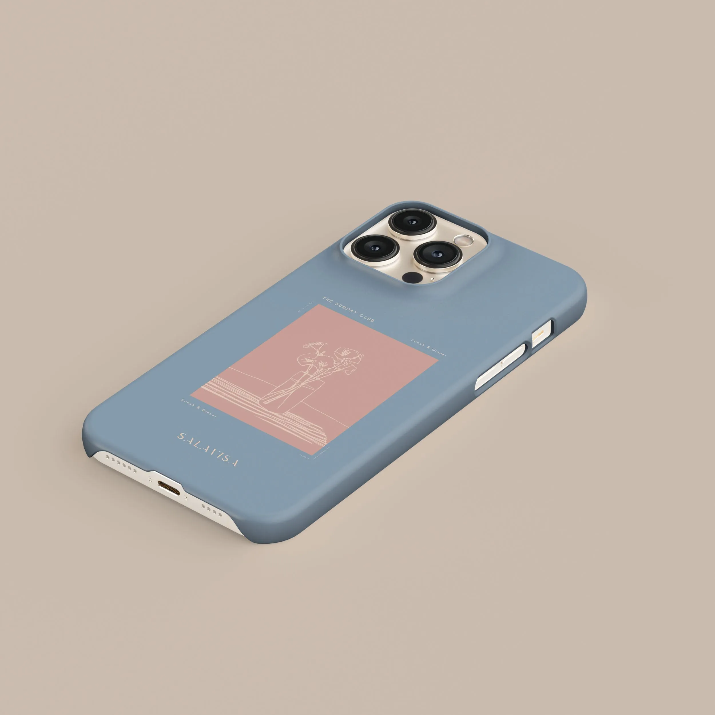 BestSelling Blue Lunch & Dinner Phone Case  Going Fast!