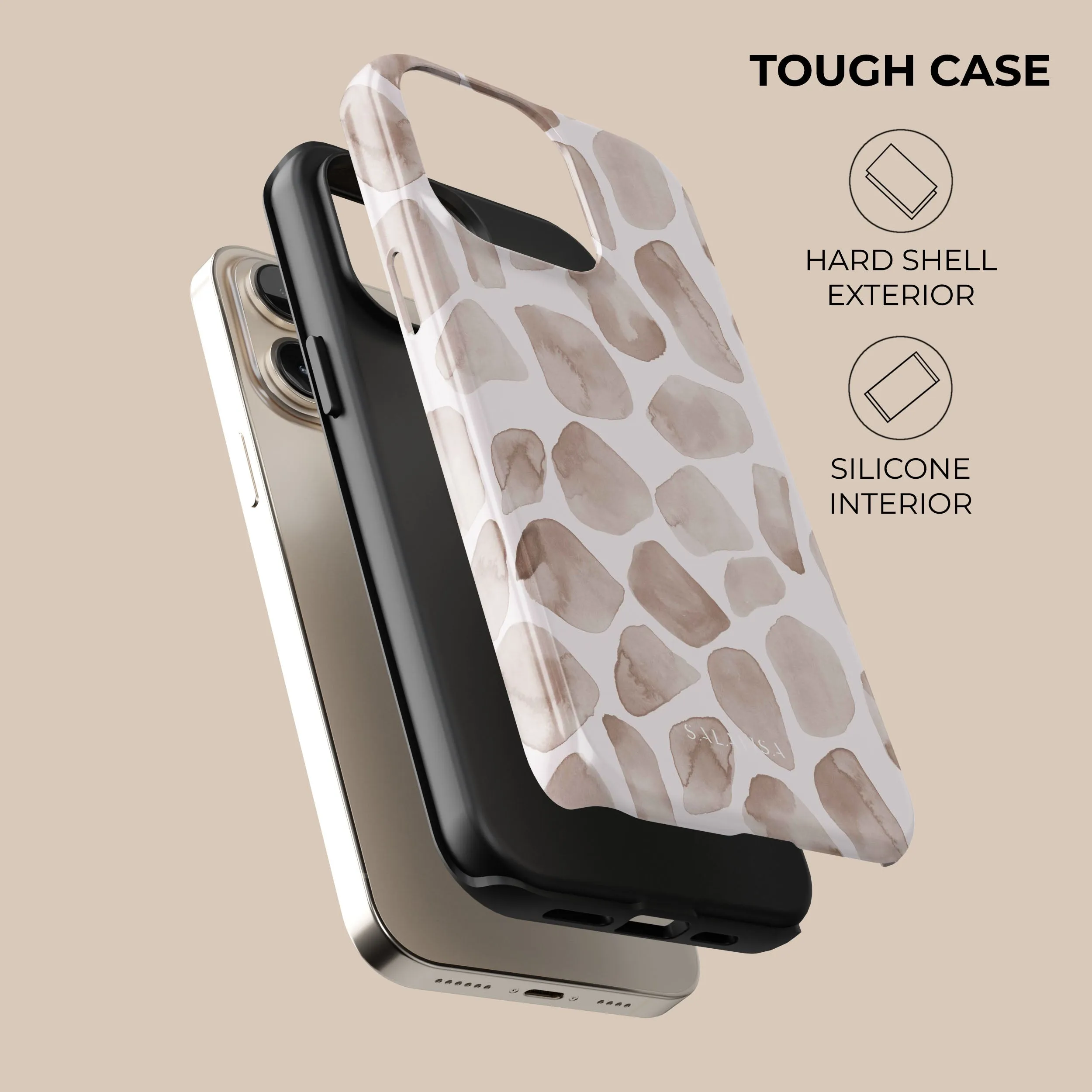 BestSelling Brown Watercolor Safari Phone Case  Today Only!