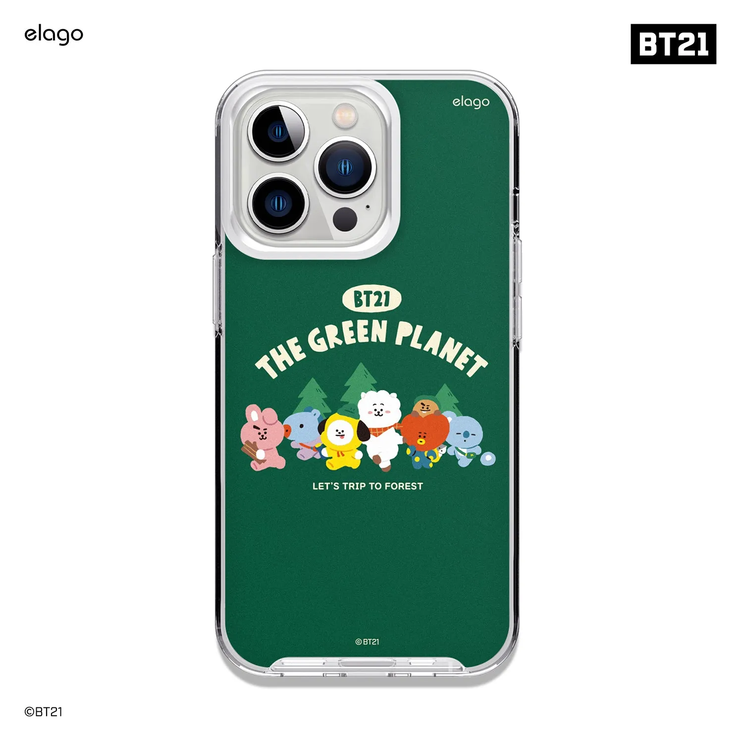 BestSelling BT21 | elago Green Planet Case for iPhone 13 Pro  Limited Availability!