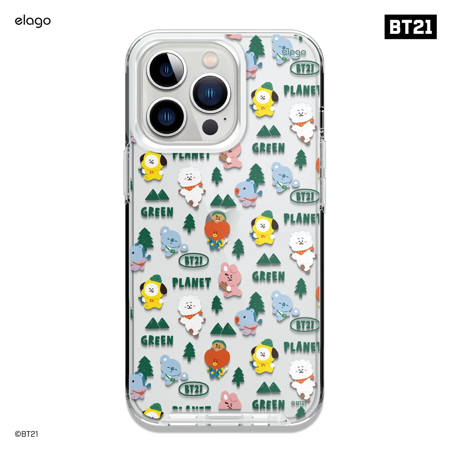 BestSelling BT21 | elago Green Planet Case for iPhone 13 Pro  Limited Availability!