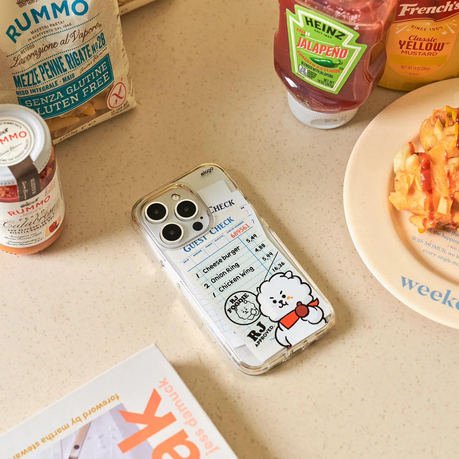 BestSelling BT21  | elago RJ FOODIE MagSafe Hybrid Case for iPhone 15 Plus  Last Chance!